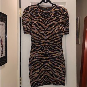 Free People Zebra Dress